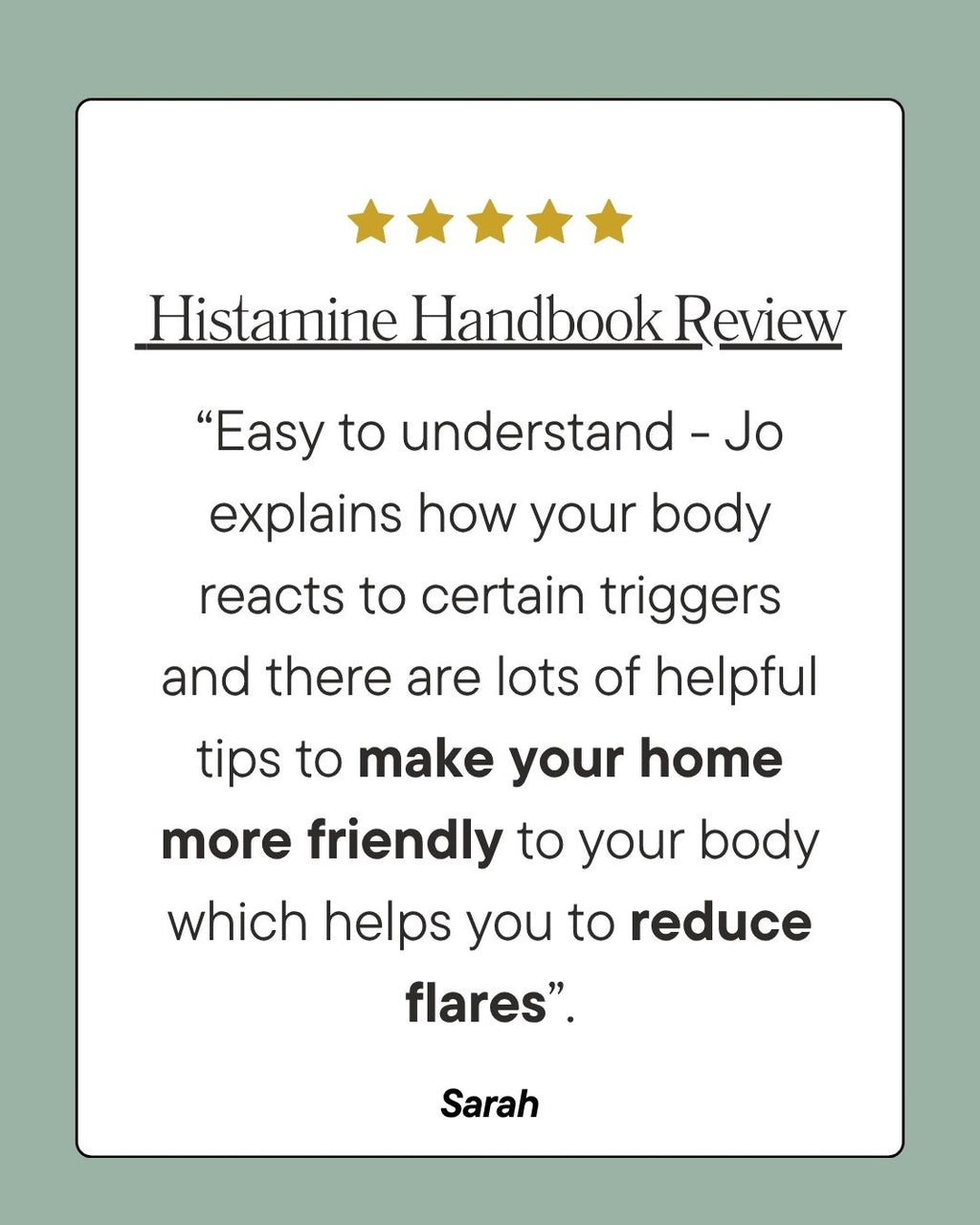 The Histamine Handbook