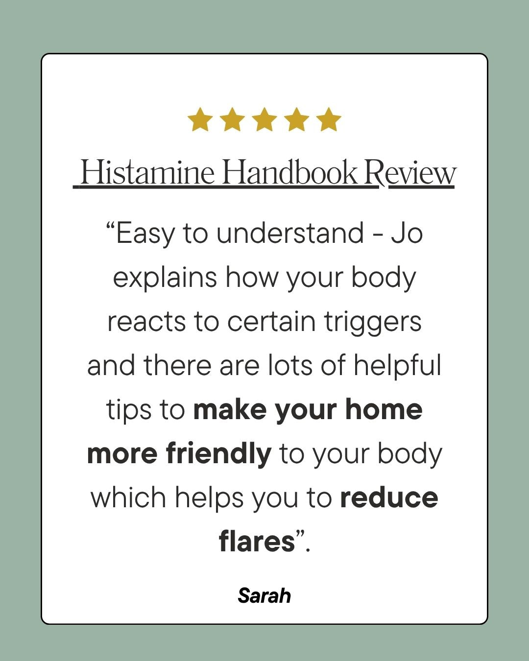 The Histamine Handbook