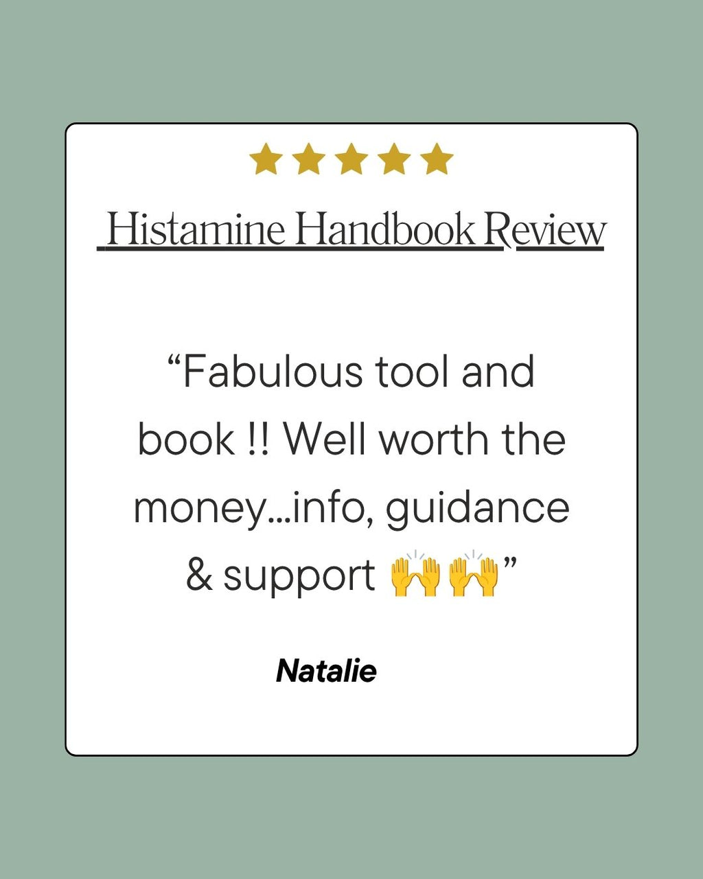 The Histamine Handbook